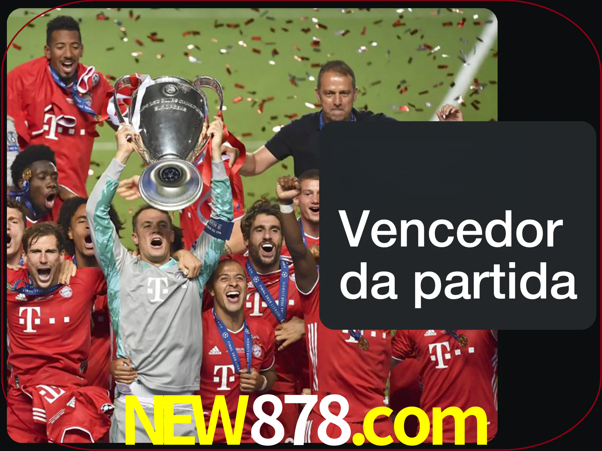 Aposte no vencedor e ganhe uma grande quantia de dinheiro.