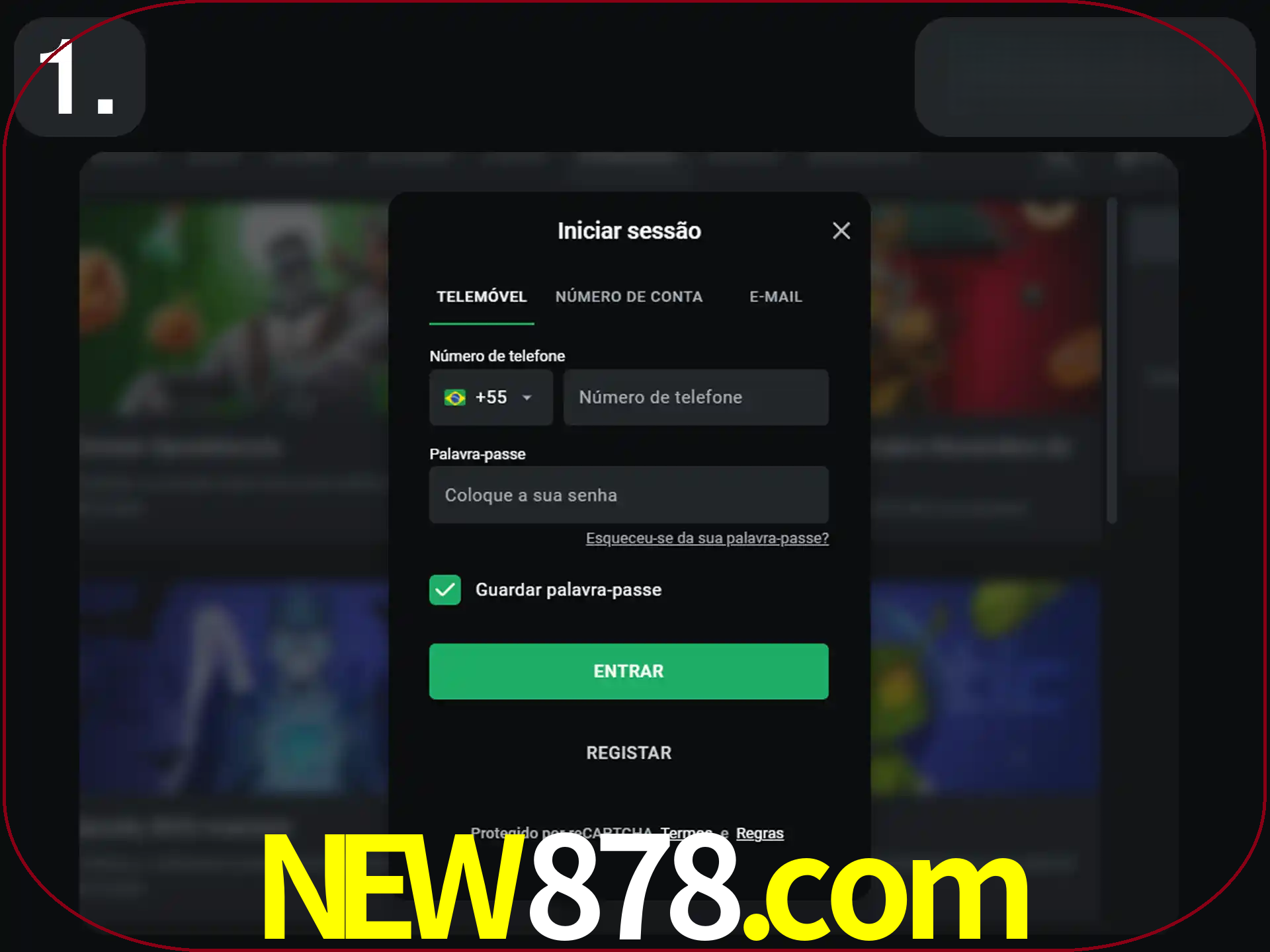 Acesse o site.